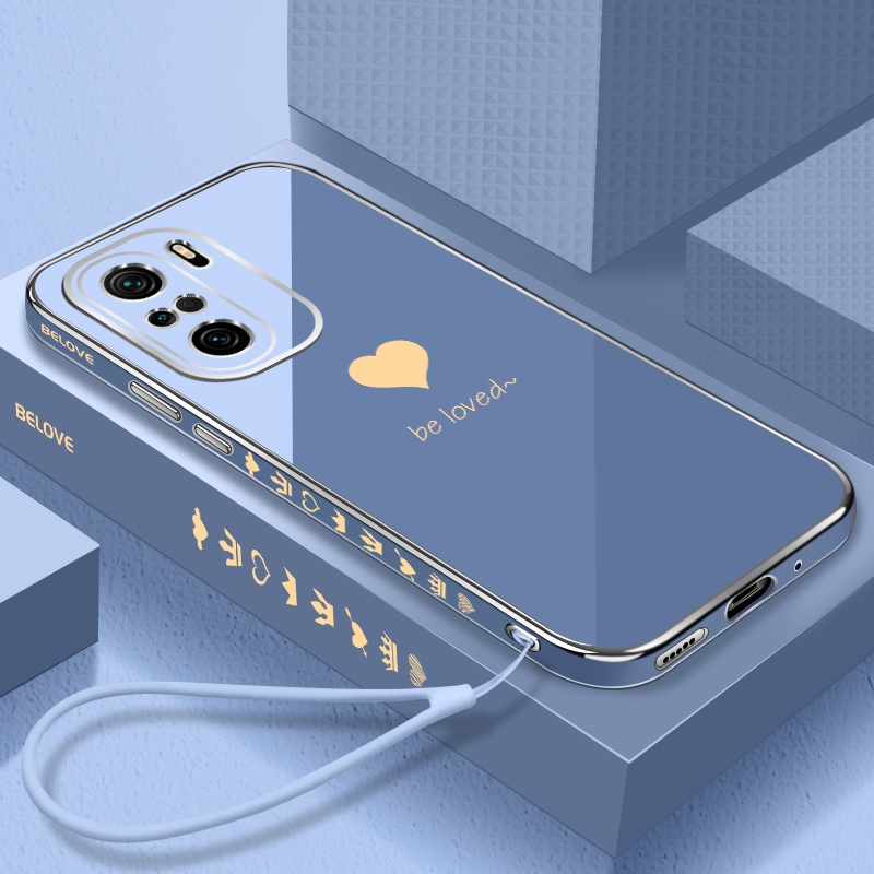Ốp Điện Thoại Silicon Cạnh Thẳng Cho Xiaomi poco X3 Xiaomi poco X3 NFC Xiaomi poco X3 PRO poco M3 poco M3 PRO poco X4pro 5G poco M4pro 4G
