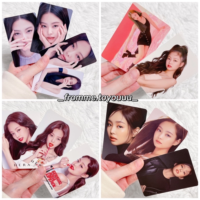 Ảnh photocard BLACKPINK card Jennie chính hãng