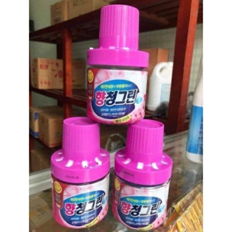 Cốc thả bồn cầu khử mùi Hàn Quốc hương hoa 450ml