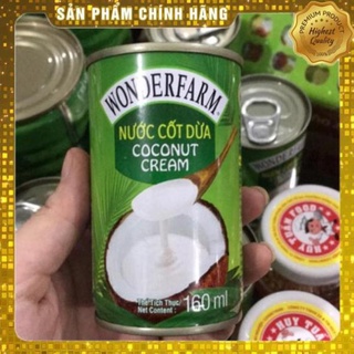 Lọ Nước cốt dừa Wonderfarm 160ml