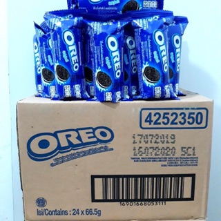 Thùng 24 phong bánh oreo 66,5 g