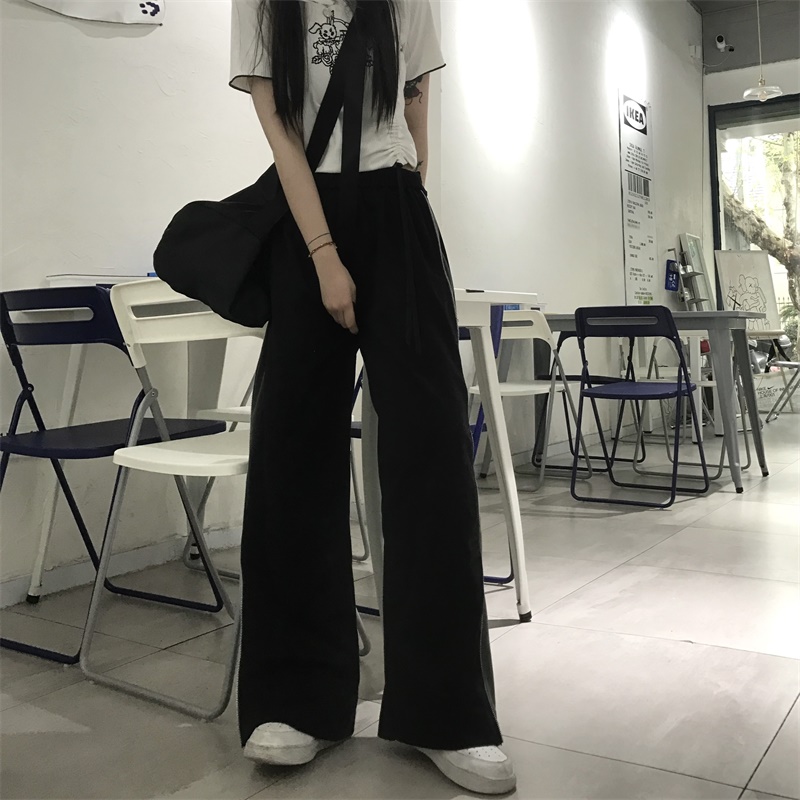 Quần Thể Thao Nữ Dài Ống Rộng Thời Trang Hàn