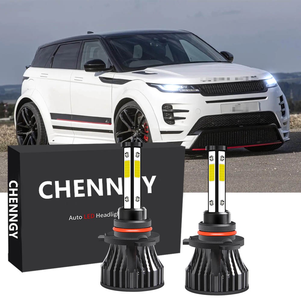 Dành Cho Land Rover Range Rover Evoque (L538) 2011-2019 Combo Bóng Đèn Pha LED Chùm Cao 12-32V 6000K