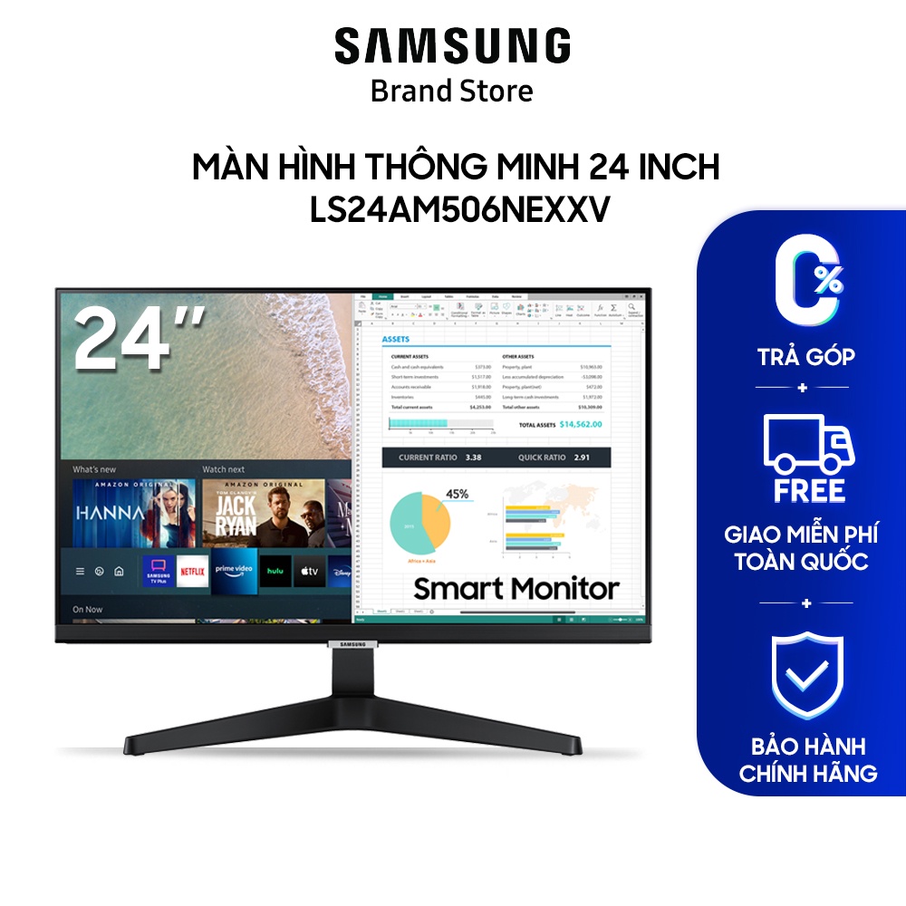 Màn Hình Thông Minh Samsung LS24AM506NEXXV Dòng 24inch