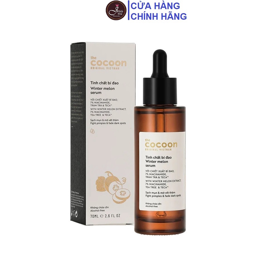 Tinh Chất Sạch Mụn Và Mờ Thâm Bí Đao Cocoon Winter Melon Serum 70ml