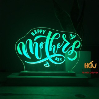 Đèn LED 3D quà tặng 8/3