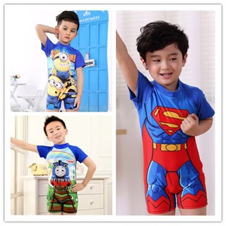 Đồ bơi bé trai liền thân - siêu nhân