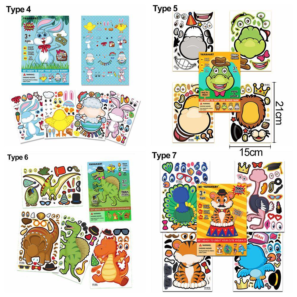 BEBETTERM Bộ Đồ Chơi Xếp Hình Khủng Long Giáo Dục Sớm Cho Bé