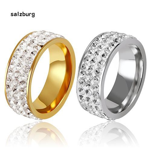 Nhẫn titan kiểu dáng đơn giản sang trọng dành cho cả nam và nữ