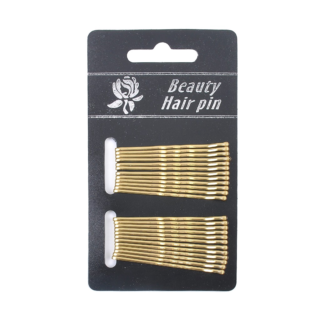 Set 24 kẹp tóc kim loại đơn giản