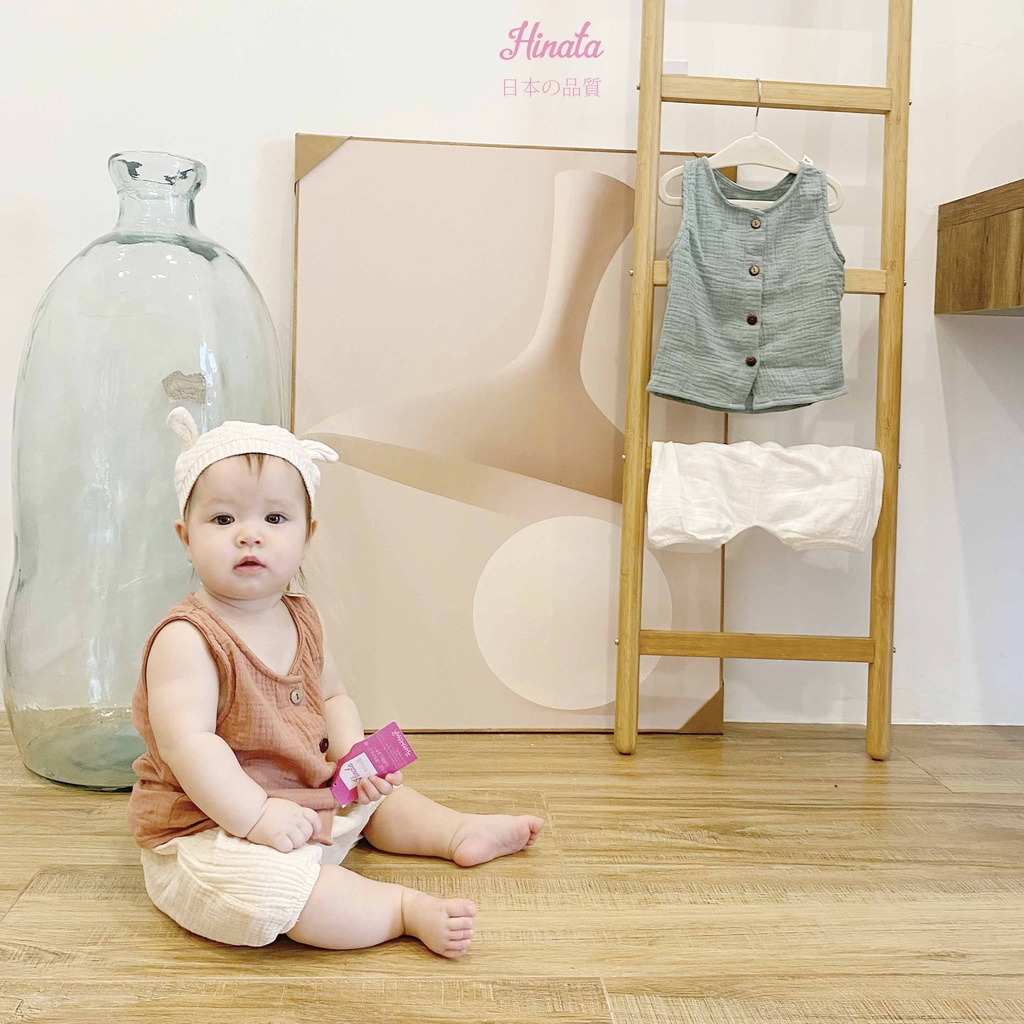 Combo 3 Set Muslin Unisex BF57 Hinata