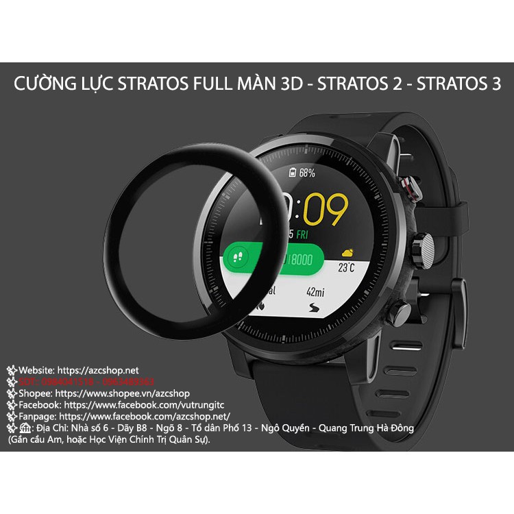 CƯỜNG LỰC STRATOS FULL MÀN 3D - STRATOS 2 - STRATOS 3