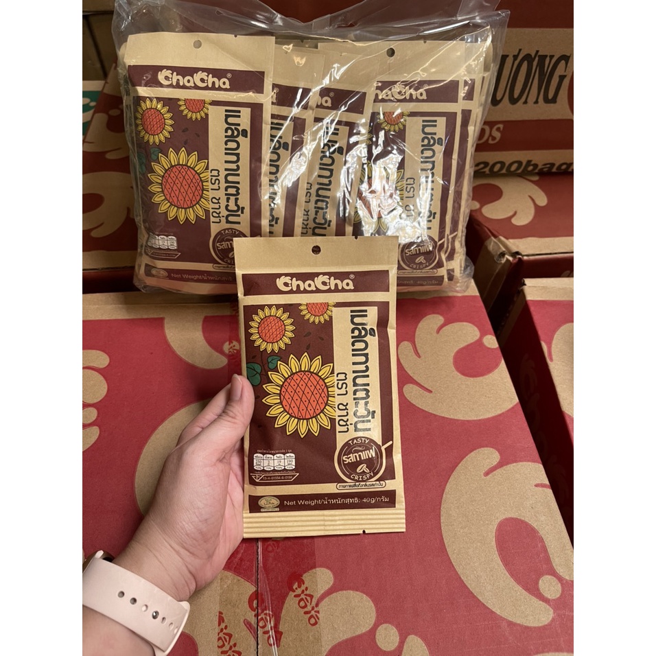 Hạt hướng dương Chacheer nhập khẩu Thái Lan vị dừa 40gr