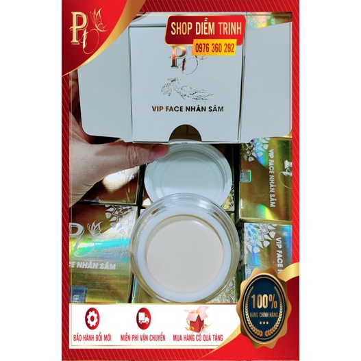 Kem Dưỡng Face Vip Nhân Sâm Làm Mờ Thâm Nám Nặng ,Tàn Nhang 20g