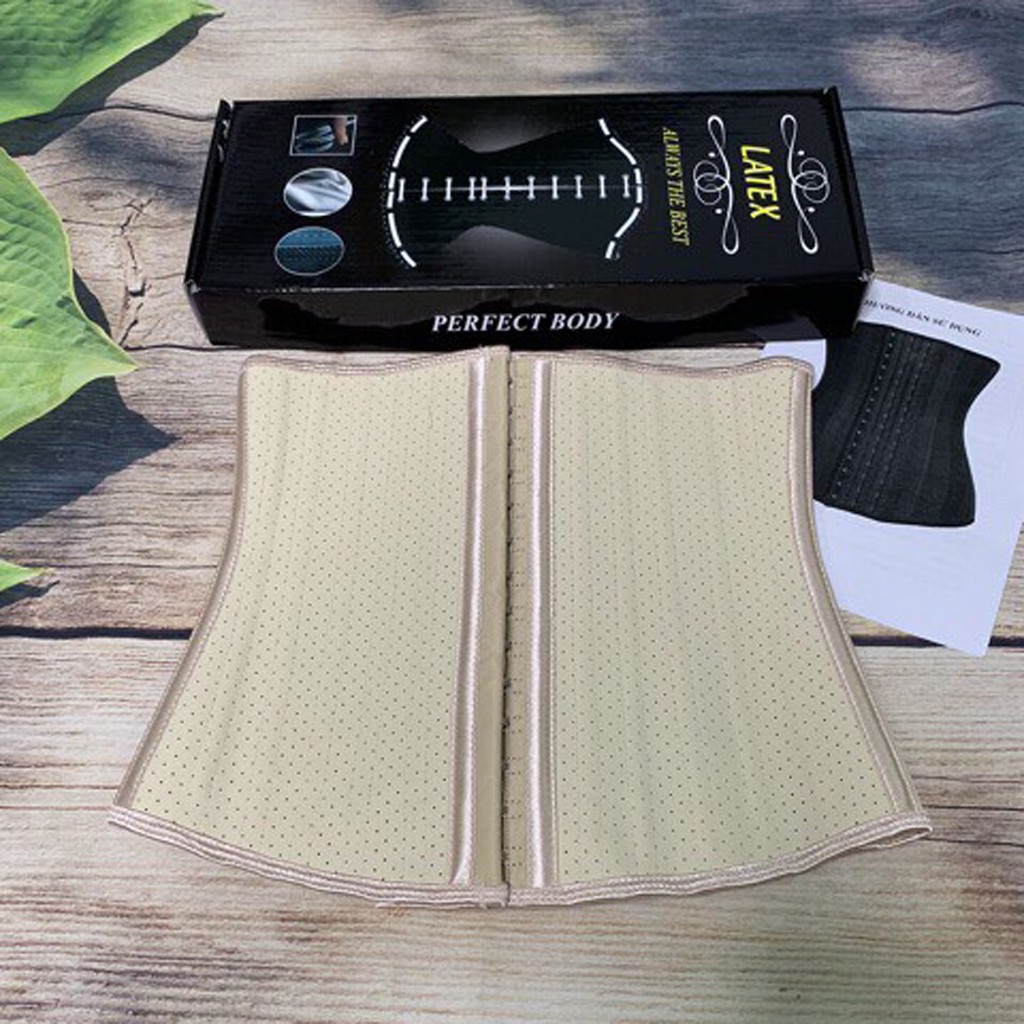 Đai nịt bụng latex 25 xương dài 29cm có lỗ thông hơi | BigBuy360 - bigbuy360.vn