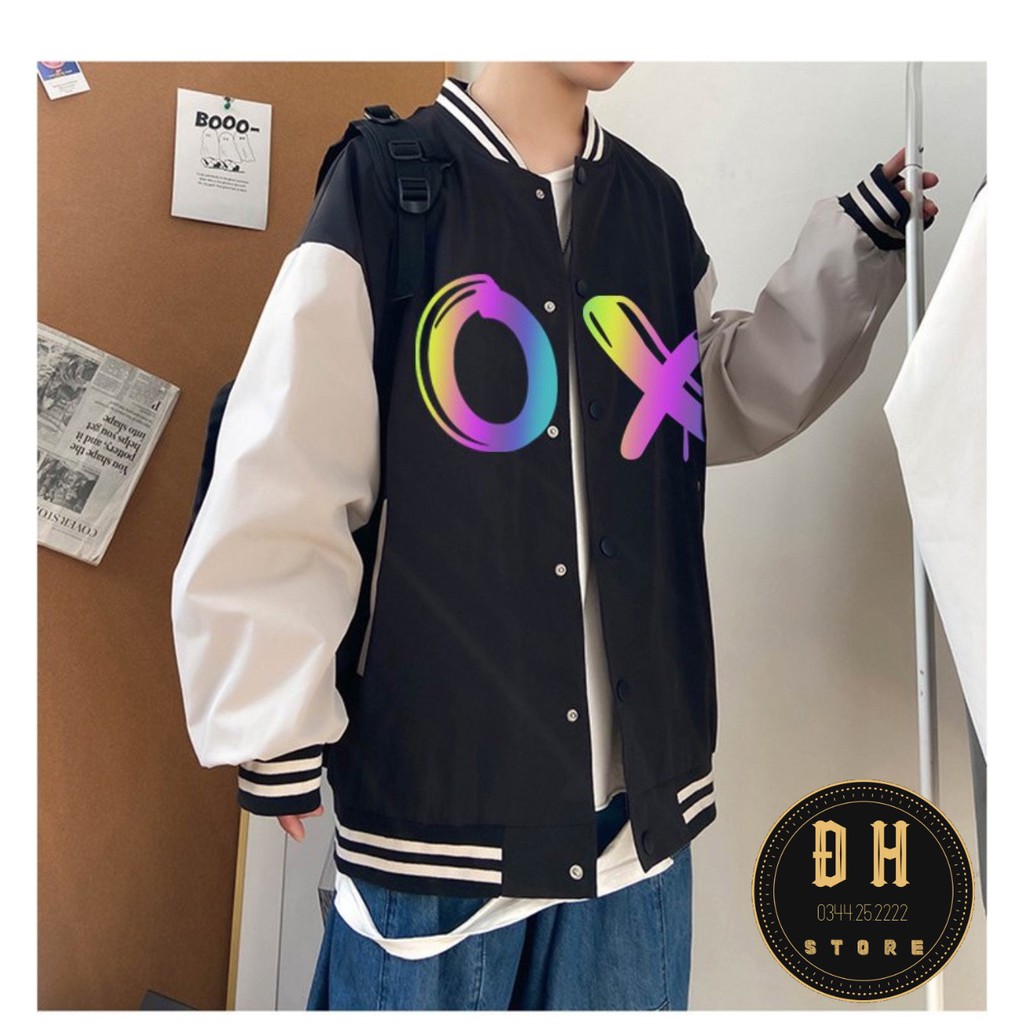 🍓 Áo BOMBER Bóng Chày OX BX PHẢN QUANG Siêu Đỉnh_ 👍 Style Hàn Siêu Hot 2 SIZE (L-XL) | BigBuy360 - bigbuy360.vn