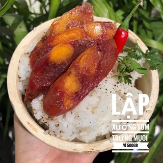 Lạp Tôm Trứng Muối 500g