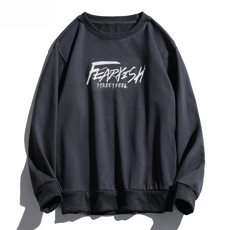 Áo Sweater Nam Nữ . Áo Nỉ Unissex Dài Tay cổ tròn Trơn Vải Cotton Da Cá Giữ Nhiệt | BigBuy360 - bigbuy360.vn