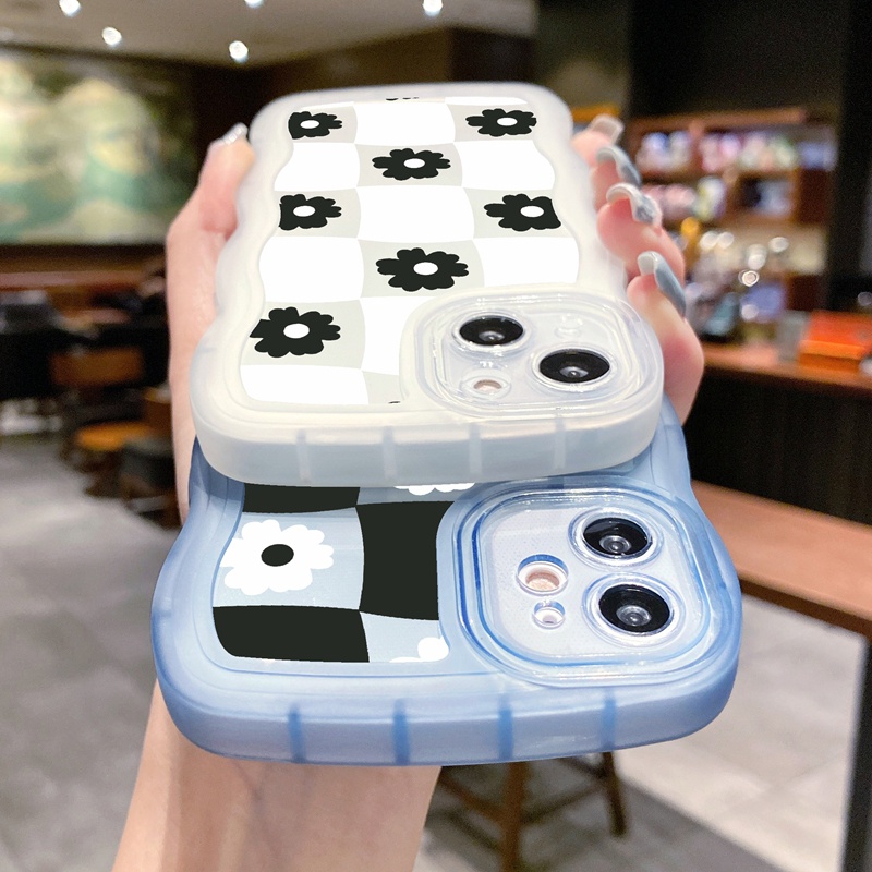 Ốp lưng iphone Ốp điện thoại Suntaiho tpu silicon chống sốc họa tiết hoa thích hợp cho iPhone 11 Pro 13 Pro Max 12 Pro Max XR 7 8 Plus