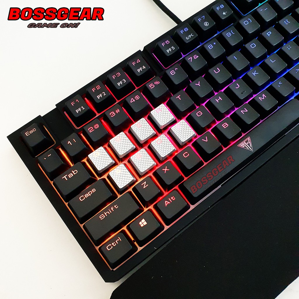 [Mã SKAMPUSHA7 giảm 8% đơn 250k]Bàn Phím Cơ INSIST G55 RGB ( CHERRY MX BLUE SWITCH, LED RGB )