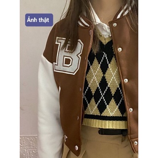 [ORDER] ÁO KHOÁC BOMBER CROPTOP