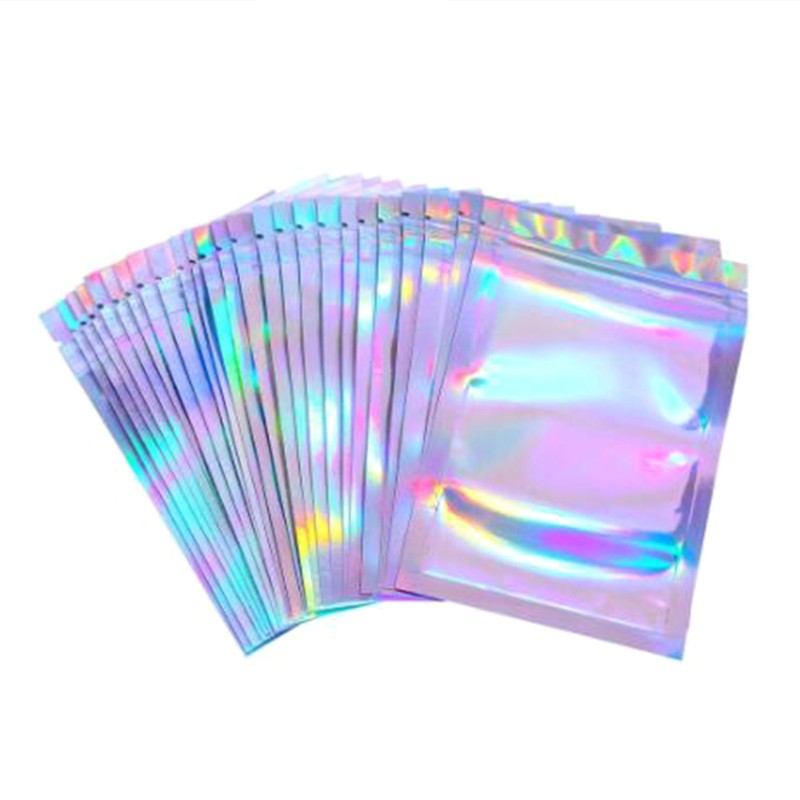 Set 100 túi khóa zip trong suốt đựng quà giáng sinh tiện dụng