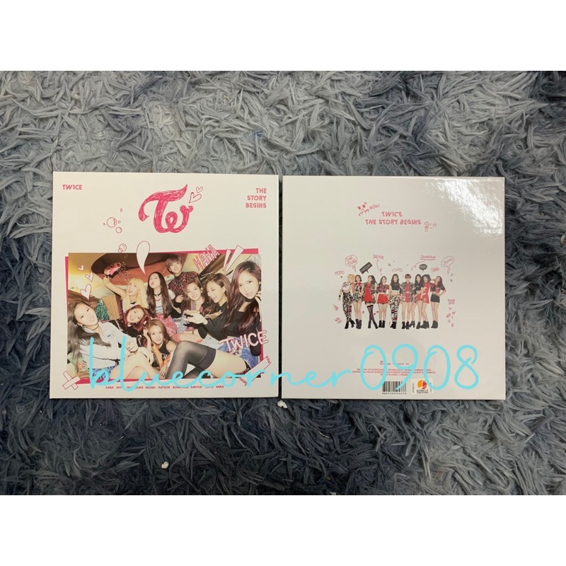 Bộ ảnh album TWICE The story begins