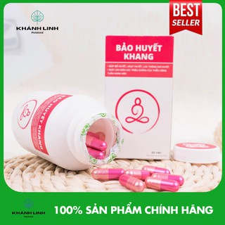 [TẶNG 1 VỈ 20 VIÊN] Bộ 3 Hộp BẢO HUYẾT KHANG- Tăng cường tuần hoàn máu não, giảm đau đầu chóng mặt, rối loạn tiền đình