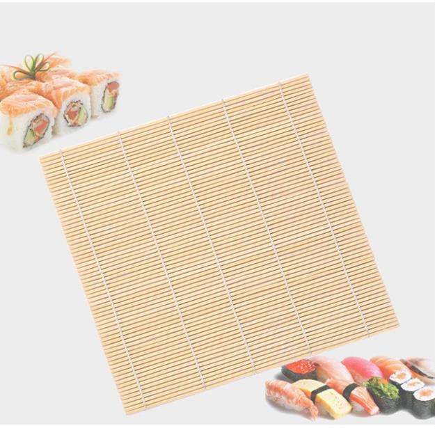 Dụng cụ cuộn bánh sushi nhật bằng tre thông minh !!!