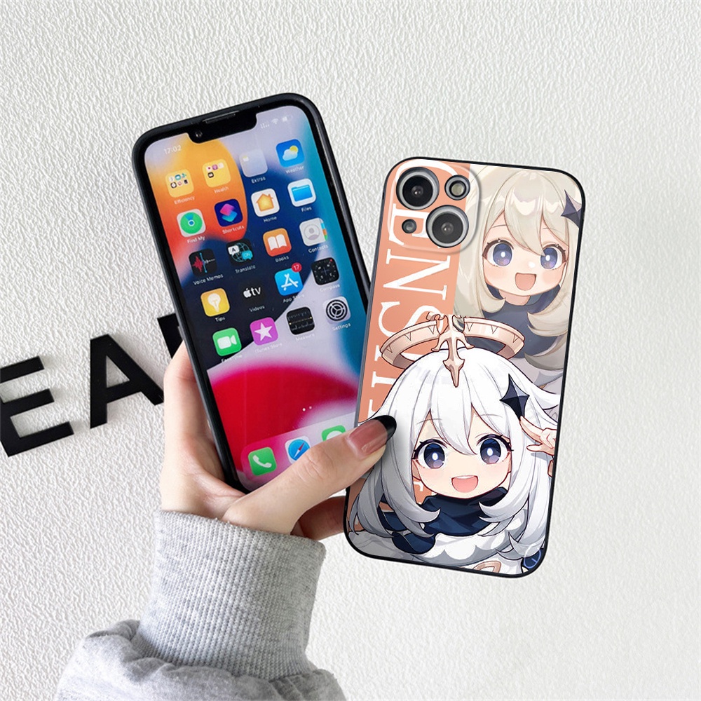 Ốp Điện Thoại Màu Đen Họa Tiết Vân Đá Cho iPhone 11 13 pro max 6 6s 7 8 Plus X XR XS max SE 2020 12 pro max 12Mini