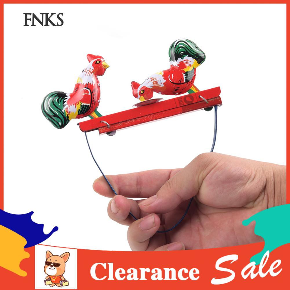 Đồ chơi gà trống lên dây cót kiểu dáng cổ điển độc đáo