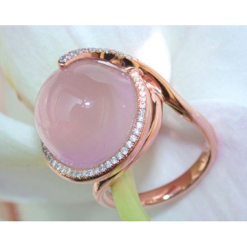 Nhẫn đeo tay kim loại đính đá xinh xắn thời trang cho nữ