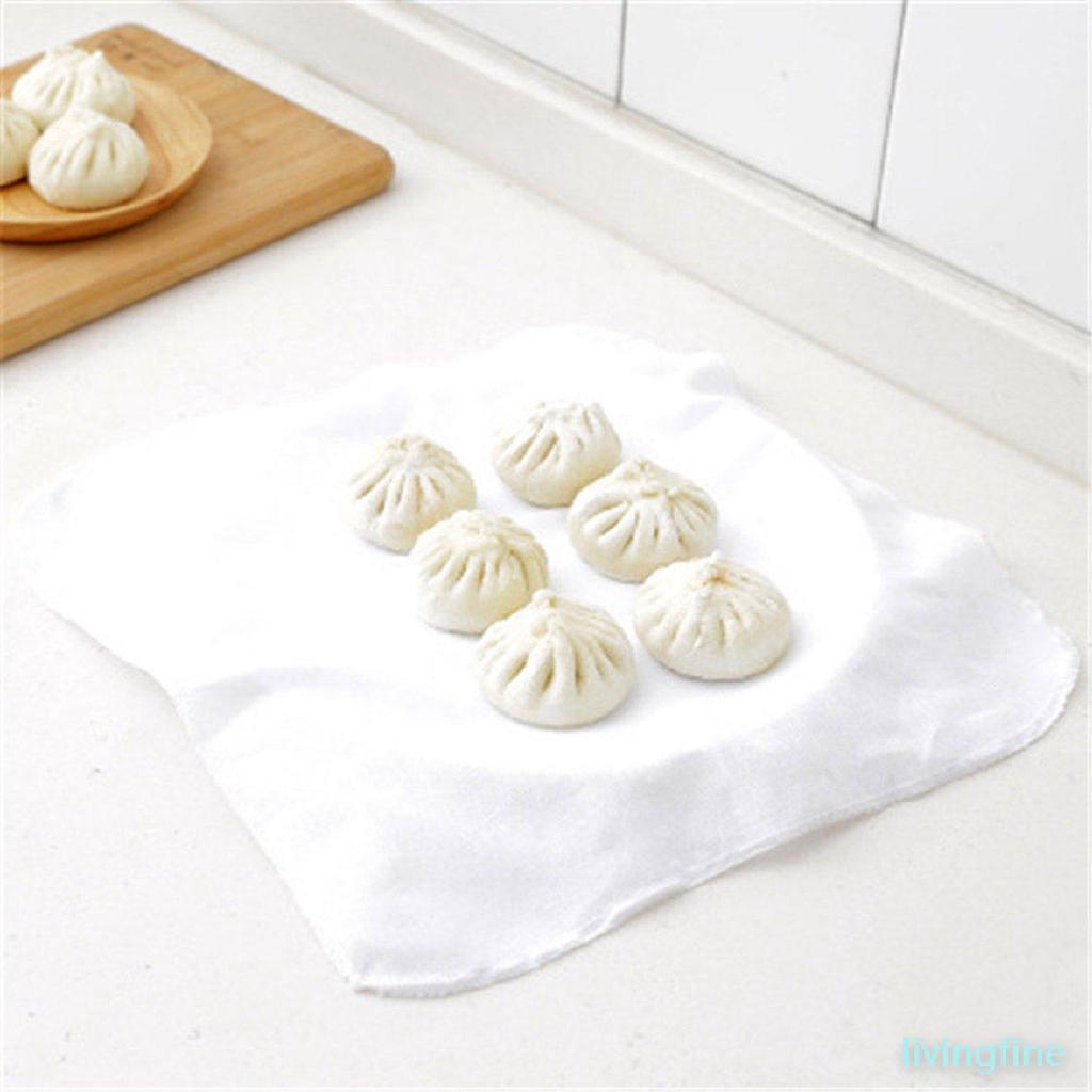 Khăn Cotton 100% Hấp Bánh Bao Kiểu Nhật Bản 32x32cm