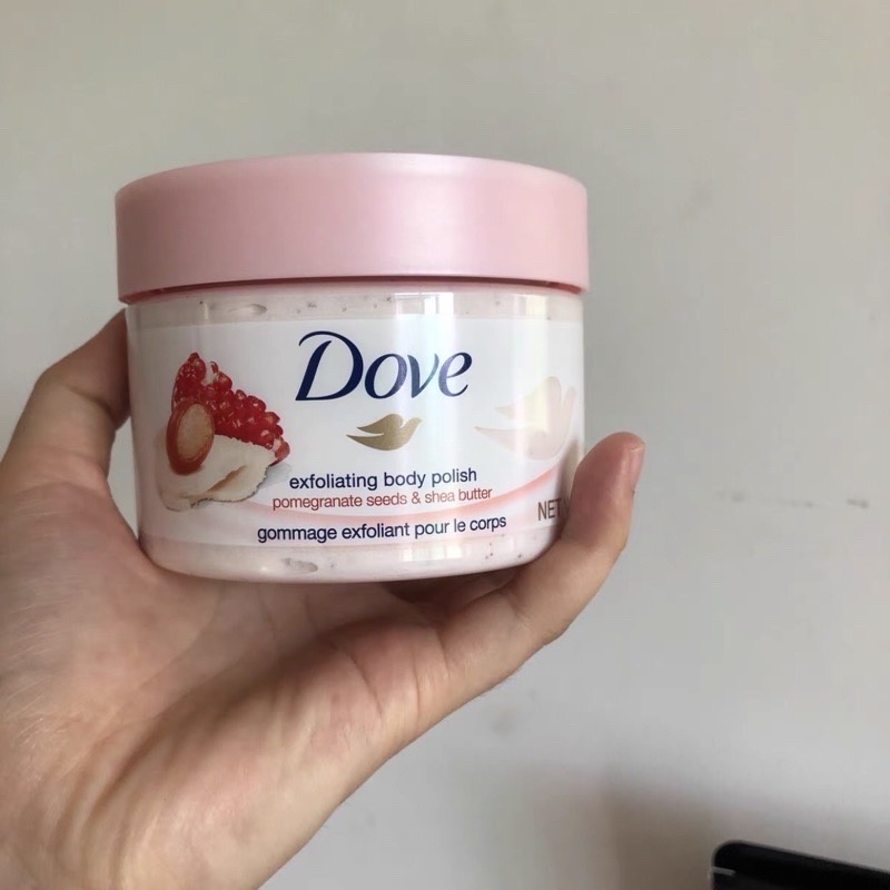 Tẩy Tế Bào Chết Dove Toàn Thân Làm Sạch Và Sáng Da Bản Đức Chính Hãng - NAC BEAUTY