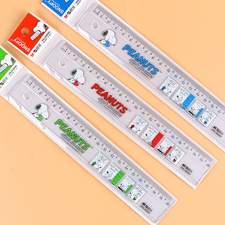 THƯỚC KẺ M&amp;G SRL96080 (Giao màu Ngẫu Nhiên)-1 cây