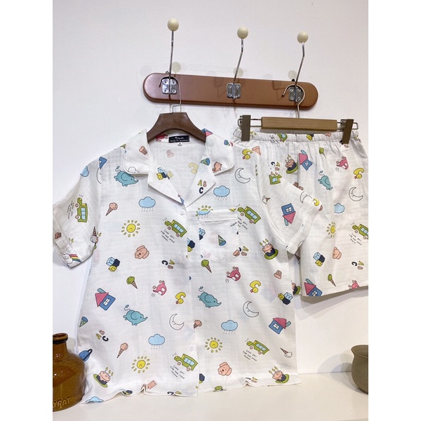 BỘ PIJAMA / pizama Bộ mặc nhà CHẤT XÔ CAO CẤP | BigBuy360 - bigbuy360.vn