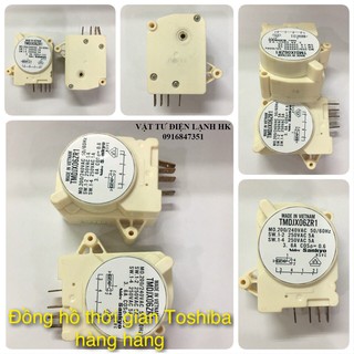 Đồng hồ rơ le thời gian cho tủ lạnh 603 704 706 Timer Thái lan - Toshiba hãng