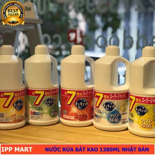 Nước rửa bát KAO Nhật Bản 1380ml