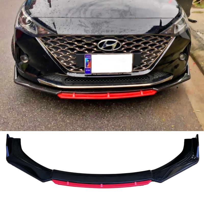 Cản trước thể thao 3 mảnh cho xe Huynhdai Accent 2020
