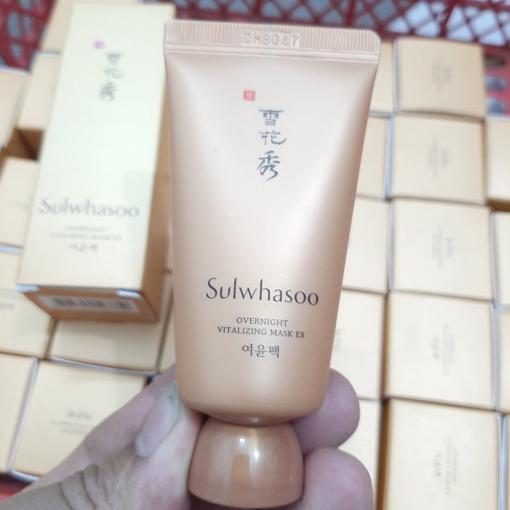 Mặt Nạ Ngủ Sulwhasoo Overnight Vitalizing Mask Dưỡng Ẩm Làm Trắng Da 35ml,  không hộp