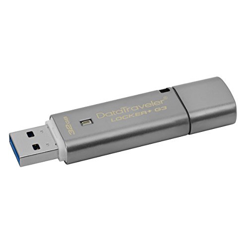 USB Bảo Mật Kingston DataTraveler Locker+ Gen 3 - DTLPG3/32GB - Bảo hành chính hãng 5 năm
