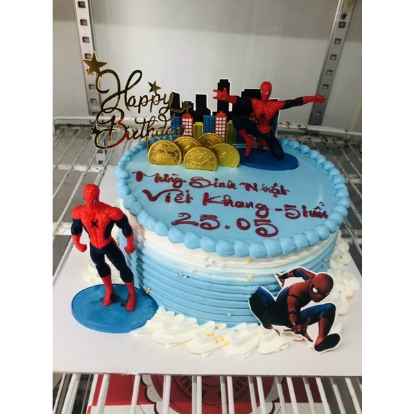 Bánh kem/bánh sinh nhật Spidermen