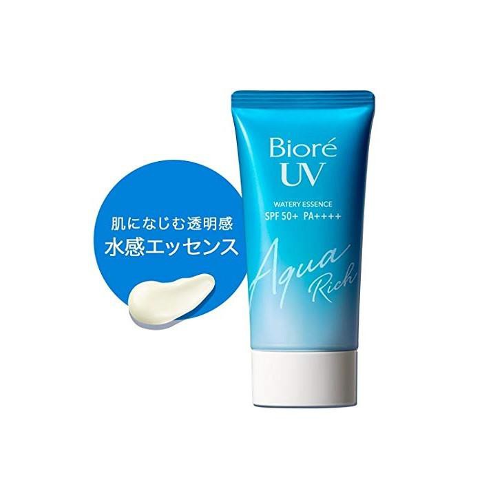 Kem chống nắng Biore UV Aqua Rich Watery Essence/Gel SPF 50+ 50ml/90ml Nhật Bản