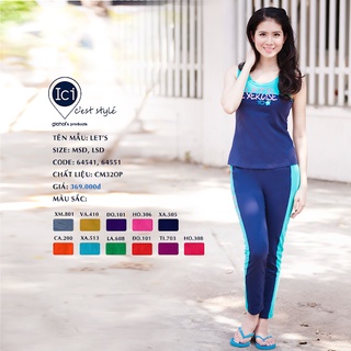 Bộ mặc nhà Gia Hồi sát nách quần dài