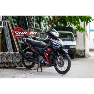Tem Trùm Exciter 135 Đen Đỏ Mx