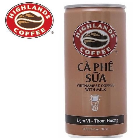 Cà Phê Sữa Đá Highlands Coffee (235ml/Lon)