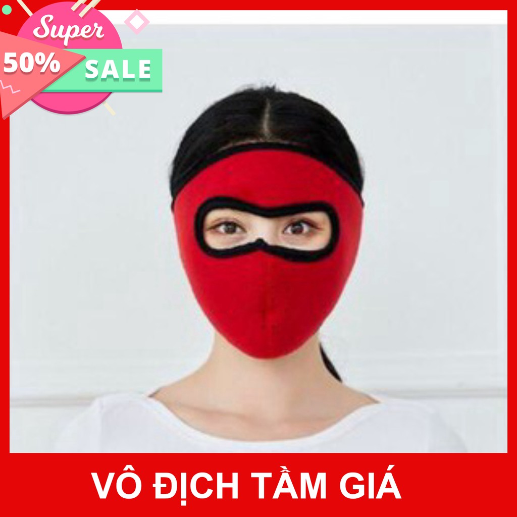 D57 Khẩu trang che kín mặt lót nỉ | BigBuy360 - bigbuy360.vn