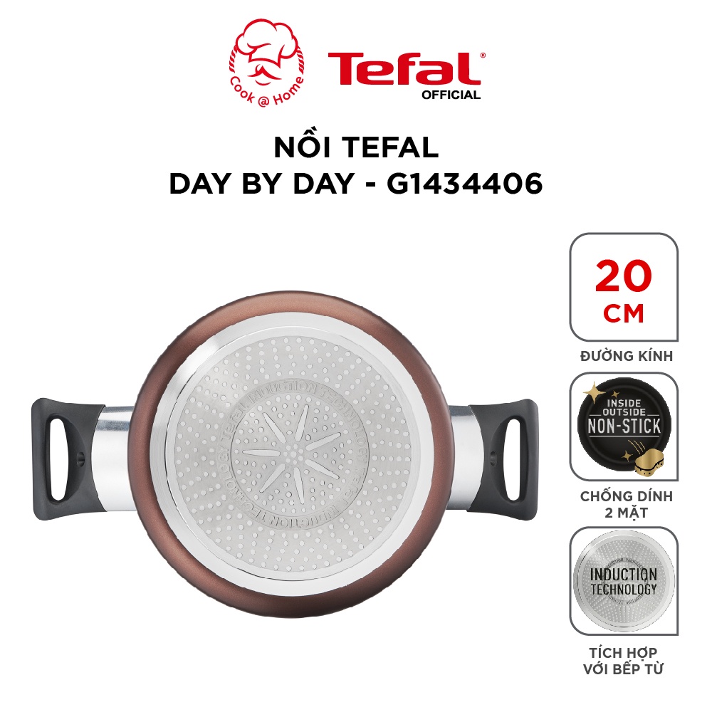 Nồi chống dính Tefal Day By Day 20cm G1434406