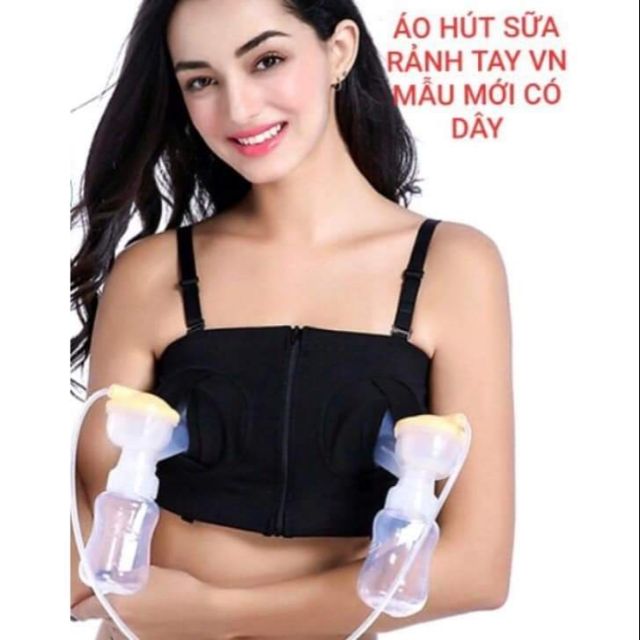 Áo Hút Sữa Rảnh Tay có dây