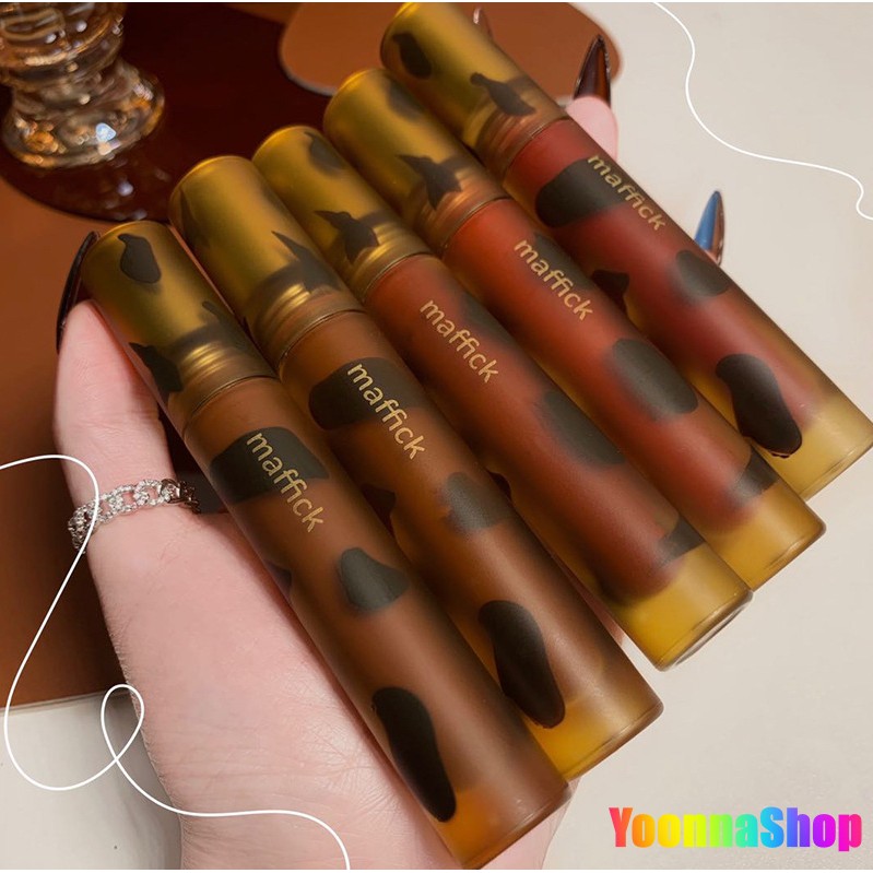 Son Kem Lì MAFFICK Cao Cấp Mịn Như Nhung Mềm Mịn Lâu Trôi, Lên Màu Cực Chuẩn - Đang Hót rần rần